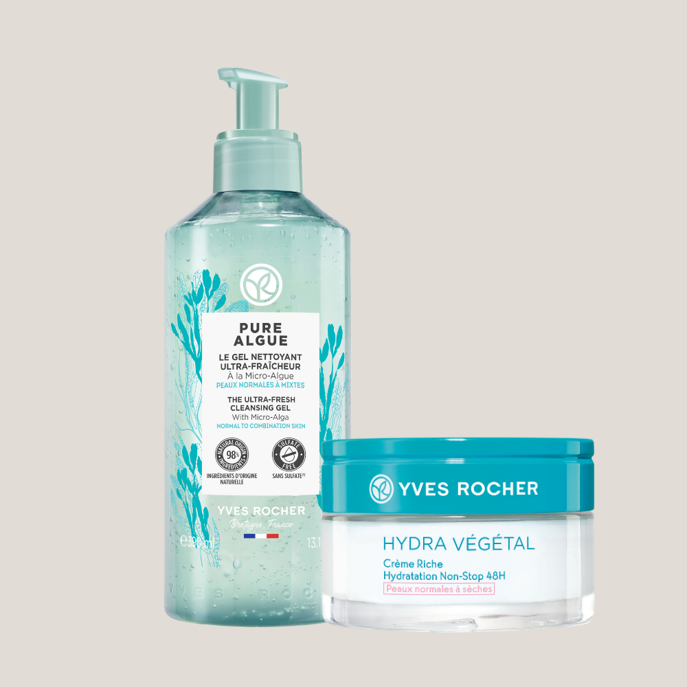 Cleanse & Moisturize Set - For Dry skin/ Normal Skin & Combination Skin