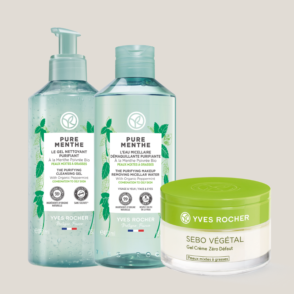 Cleanse, Tone & Moisturize Set - For Oily Skin & Combination Skin