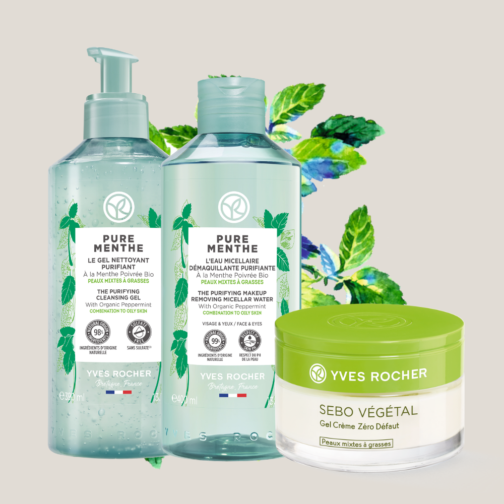 Cleanse, Tone & Moisturize Set - For Oily Skin & Combination Skin