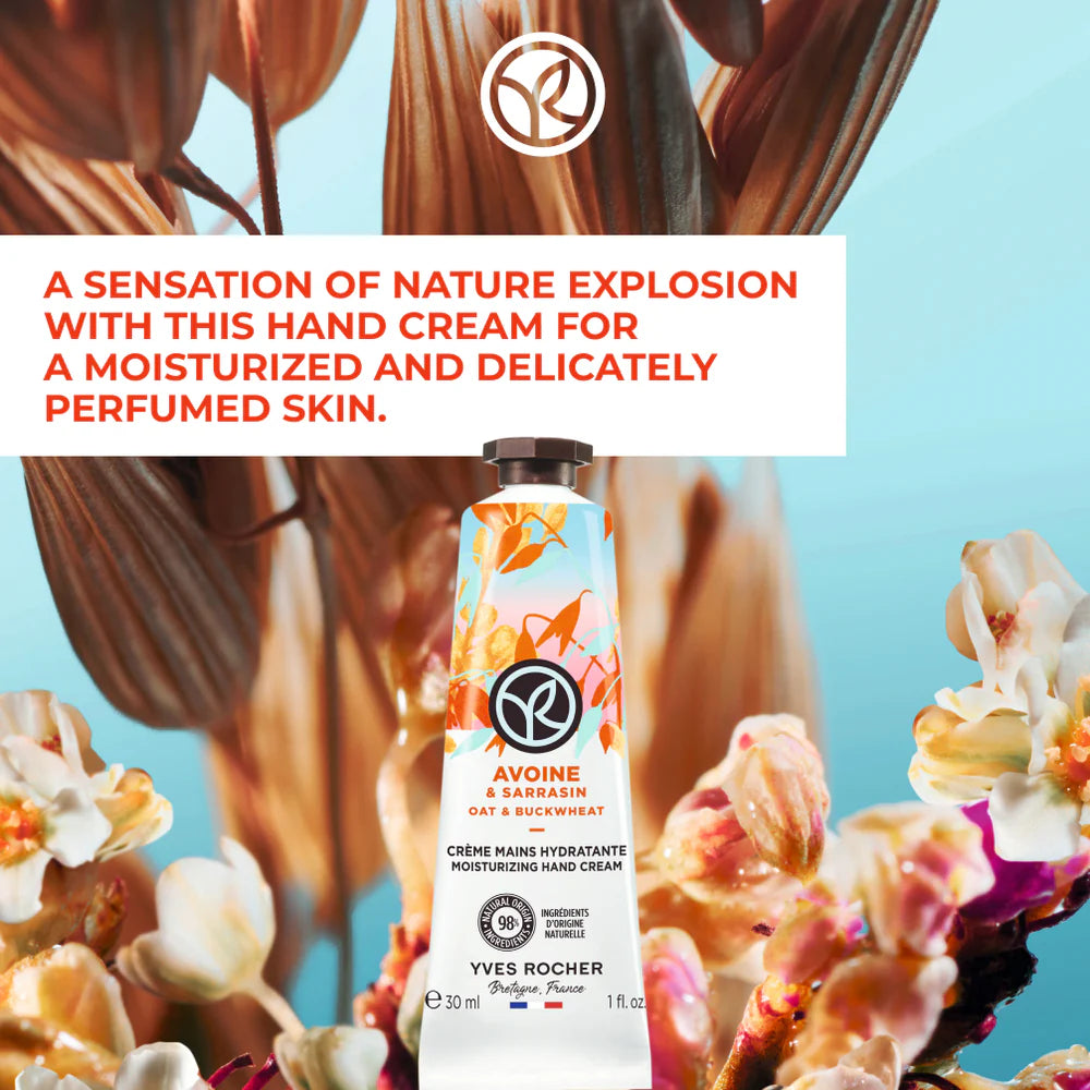 Oat and Buckwheat Body Care Set of 4