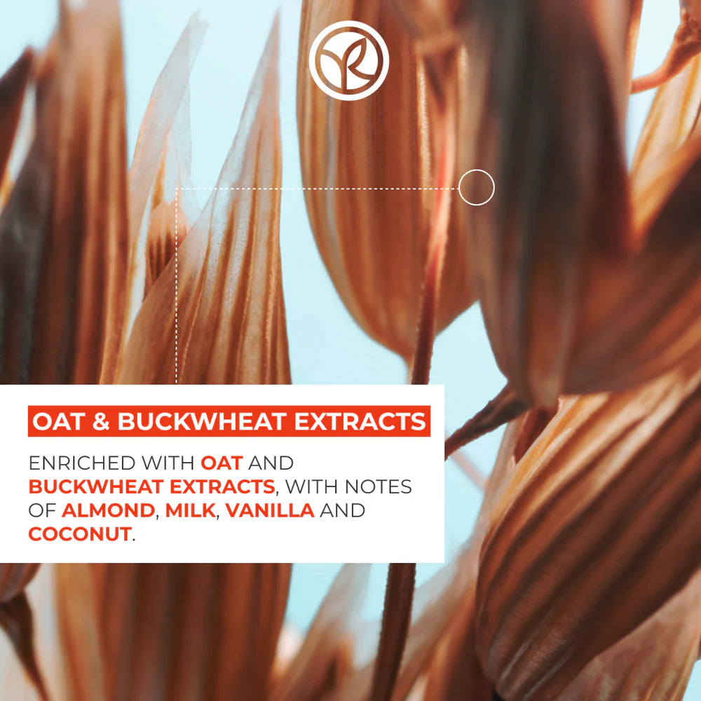Oat and Buckwheat Body Care Set of 4