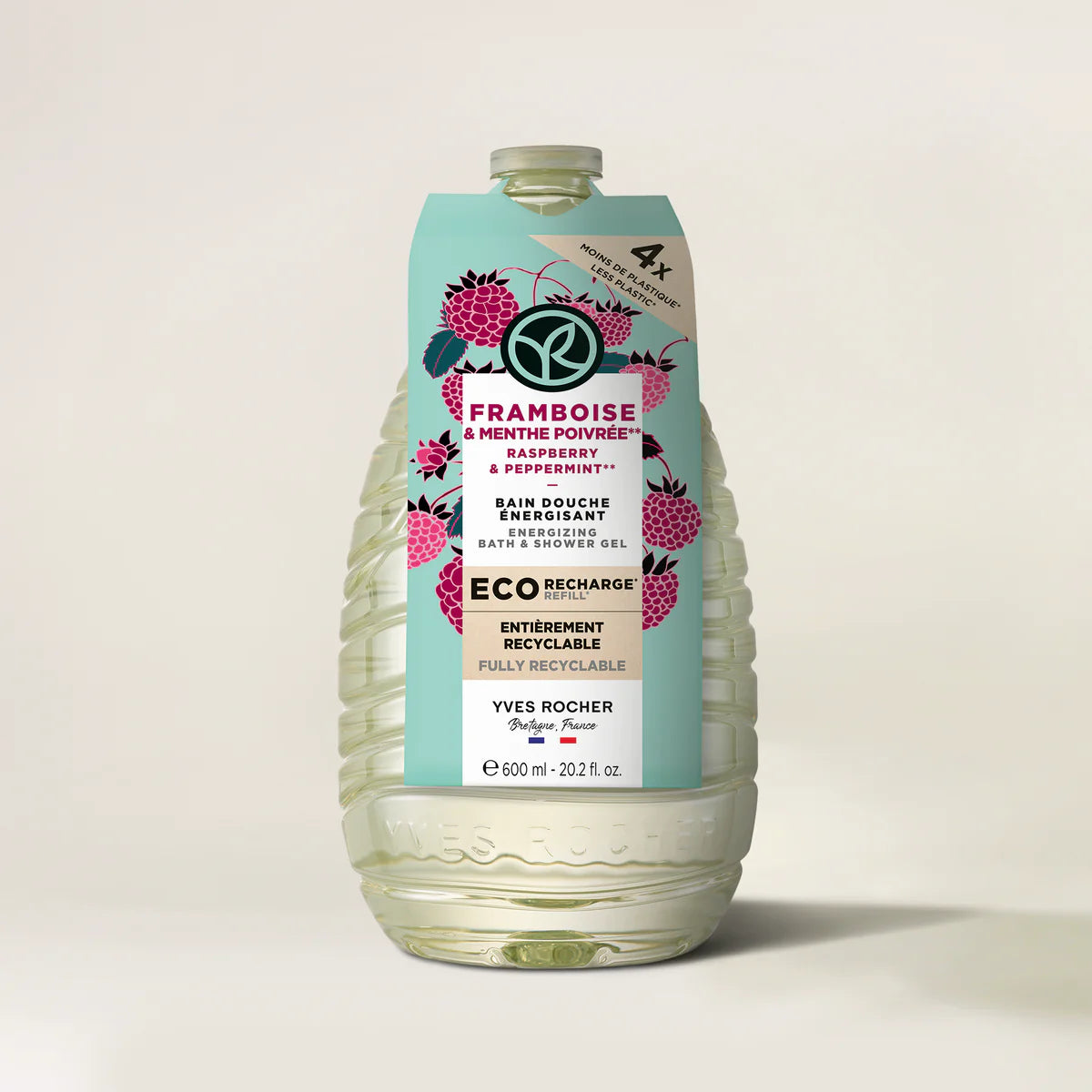 Eco-Refill Raspberry & Peppermint Bath & Shower Gel