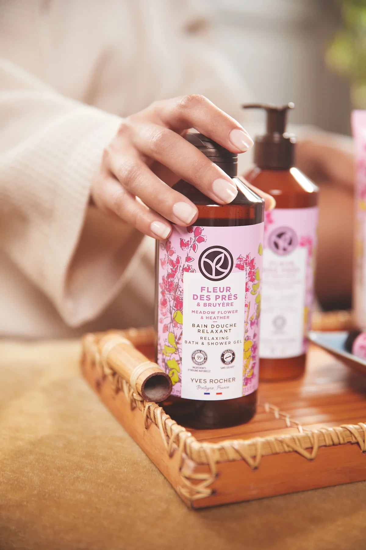 Meadow Flower Heather Body Care Set of 4