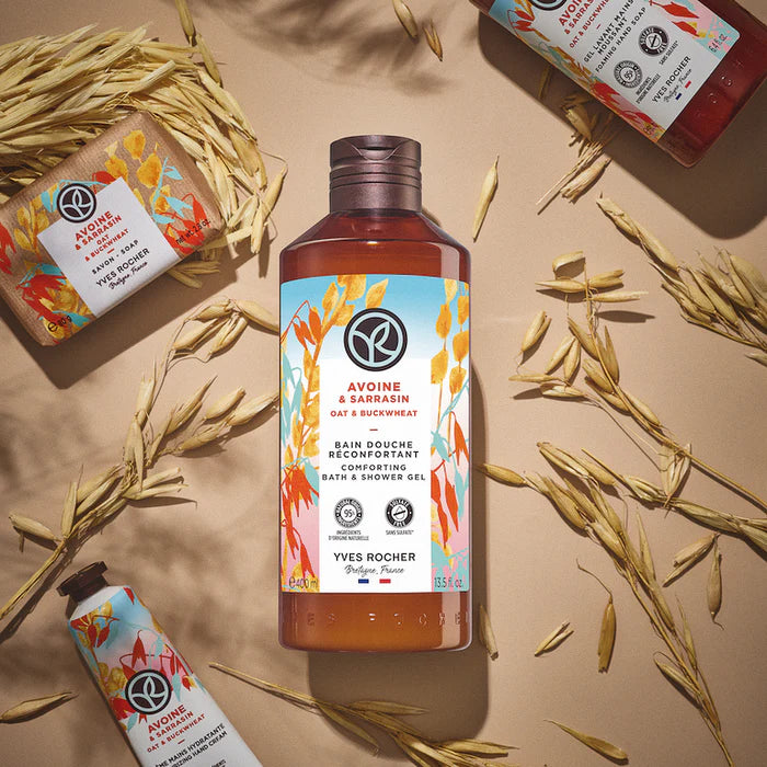 Oat and Buckwheat Body Care Set of 4