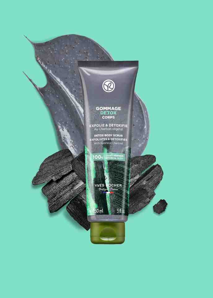 Botanical Charcoal Detox Body Scrub