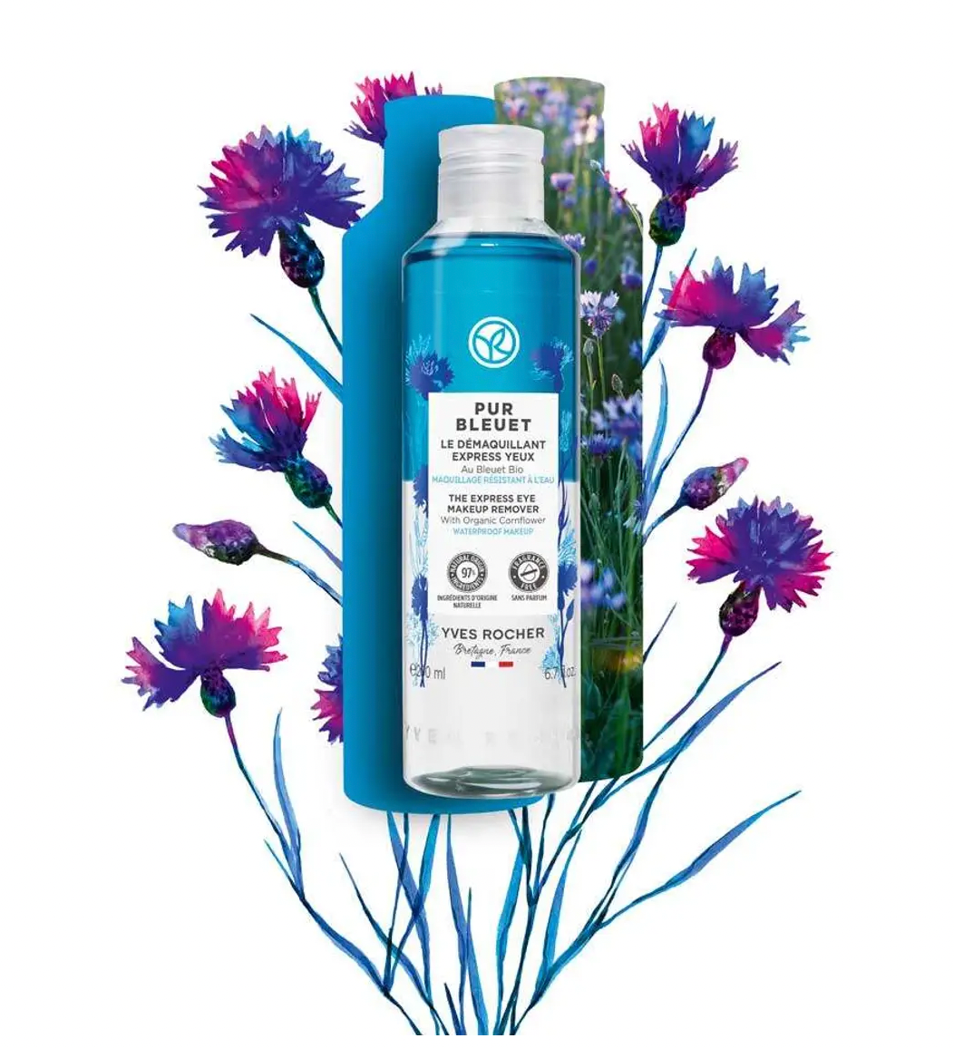 Express Eye Makeup Remover - Pur Bleuet