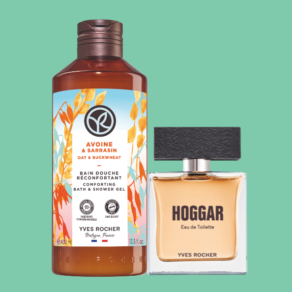 Men's Set - Oat &amp; Buckwheat Shower Gel and Hoggar